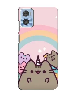 Чехол для Motorola MOTO E22 с картинкой «Единорог Pusheen» Чехол для Motorola MOTO E22 с картинкой «Единорог Pusheen»