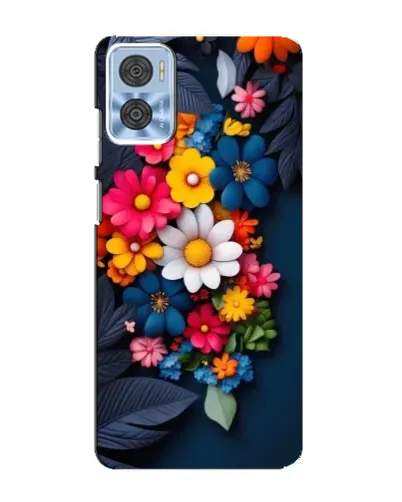 Чехол для Motorola MOTO E22 с картинкой «Цветочная феерия» Чехол для Motorola MOTO E22 с картинкой «Цветочная феерия»