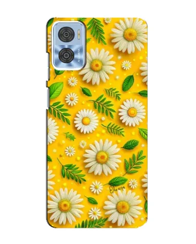 Чехол для Motorola MOTO E22 с картинкой «Ромашковое солнце» Чехол для Motorola MOTO E22 с картинкой «Ромашковое солнце»