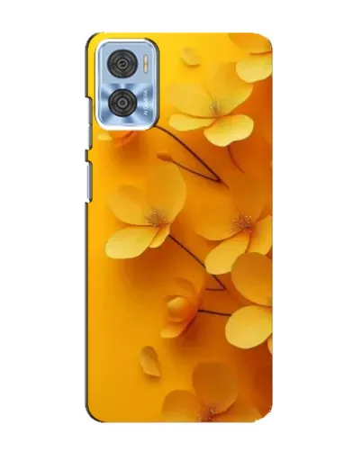 Чехол для Motorola MOTO E22 с картинкой «Золотые лепестки» Чехол для Motorola MOTO E22 с картинкой «Золотые лепестки»
