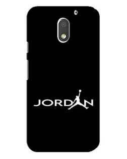 Чохол для Motorola MOTO E3 з картинкою «Jordan White Logo»