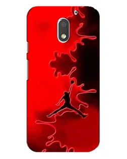 Чохол для Motorola MOTO E3 з картинкою «Jordan Red Smoke»