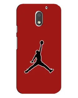 Чохол для Motorola MOTO E3 з картинкою «Jordan Red Back»