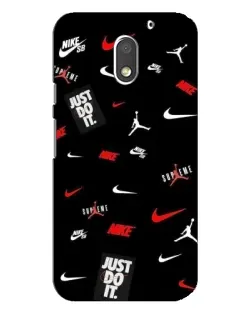 Чохол для Motorola MOTO E3 з картинкою «Nike Mix Pattern»
