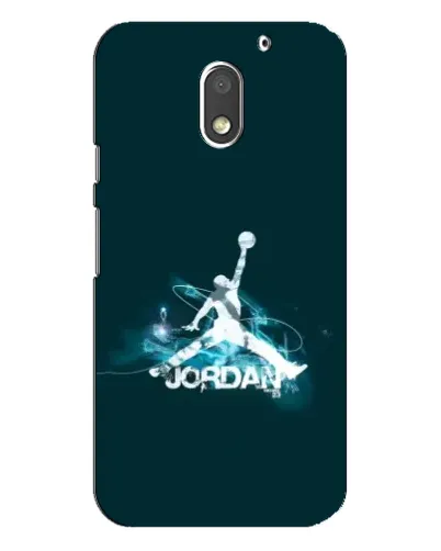 Чохол для Motorola MOTO E3 з картинкою «Jordan Blue Fire» Чохол для Motorola MOTO E3 з картинкою «Jordan Blue Fire»