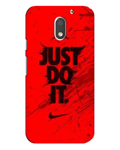 Чохол для Motorola MOTO E3 з картинкою «Nike Just Do It» Чохол для Motorola MOTO E3 з картинкою «Nike Just Do It»