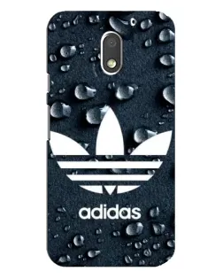 Чехол для Motorola MOTO E3 с картинкой «Adidas Trefoil Blue»