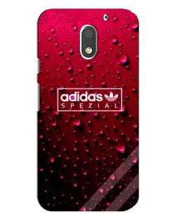 Чехол для Motorola MOTO E3 с картинкой «Adidas Gold Marble»
