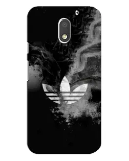 Чехол для Motorola MOTO E3 с картинкой «Абстрактный дым Adidas»