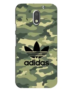 Чехол для Motorola MOTO E3 с картинкой «Милитари стиль Adidas»