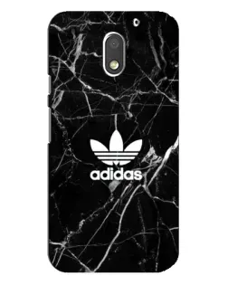 Чехол для Motorola MOTO E3 с картинкой «Белый мрамор Adidas»