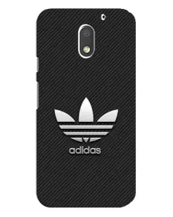 Чехол для Motorola MOTO E3 с картинкой «Adidas Карбоновая текстура»