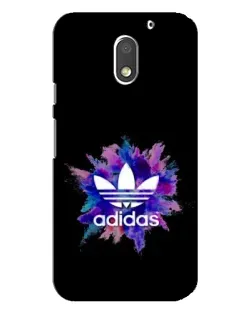 Чехол для Motorola MOTO E3 с картинкой «Взрыв красок Adidas»