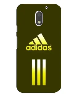 Чехол для Motorola MOTO E3 с картинкой «Оливковый градиент Adidas»