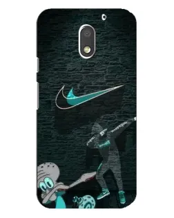 Чехол для Motorola MOTO E3 с картинкой «Спортивный арт Nike»