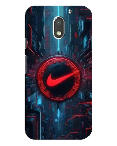 Чехол для Motorola MOTO E3 с картинкой «Техногенный стиль Nike» Чехол для Motorola MOTO E3 с картинкой «Техногенный стиль Nike»