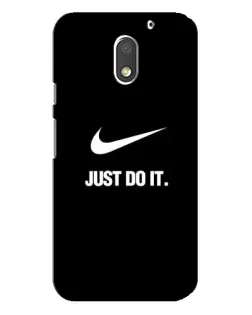 Чехол для Motorola MOTO E3 с картинкой «Классический принт Nike»