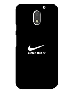 Чехол для Motorola MOTO E3 с картинкой «Минимализм от Nike»