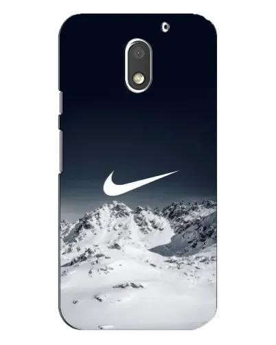 Чехол для Motorola MOTO E3 с картинкой «Nike — зимние горы» Чехол для Motorola MOTO E3 с картинкой «Nike — зимние горы»