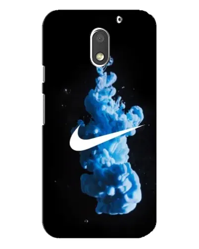 Чехол для Motorola MOTO E3 с картинкой «Nike и синий дым» Чехол для Motorola MOTO E3 с картинкой «Nike и синий дым»