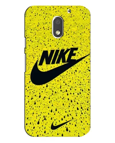Чехол для Motorola MOTO E3 с картинкой «Желтый текстурный Nike» Чехол для Motorola MOTO E3 с картинкой «Желтый текстурный Nike»