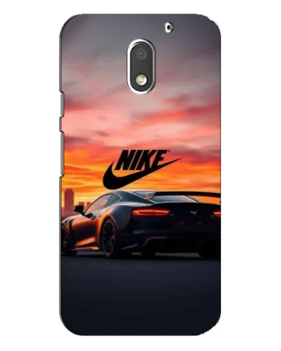 Чехол для Motorola MOTO E3 с картинкой «Nike и суперкар» Чехол для Motorola MOTO E3 с картинкой «Nike и суперкар»