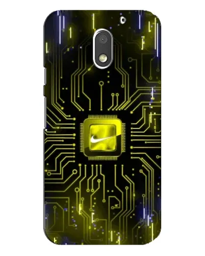 Чехол для Motorola MOTO E3 с картинкой «Nike — золотая искра» Чехол для Motorola MOTO E3 с картинкой «Nike — золотая искра»
