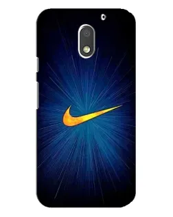 Чохол для Motorola MOTO E3 з картинкою «Синій пульс Nike» Чохол для Motorola MOTO E3 з картинкою «Синій пульс Nike»