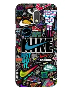 Чохол для Motorola MOTO E3 з картинкою «Яскравий колаж Nike» Чохол для Motorola MOTO E3 з картинкою «Яскравий колаж Nike»