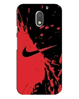 Чохол для Motorola MOTO E3 з картинкою «Червоні бризки Nike» Чохол для Motorola MOTO E3 з картинкою «Червоні бризки Nike»