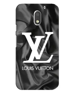 Чехол для Motorola MOTO E3 с картинкой «Шелковый Louis Vuitton»