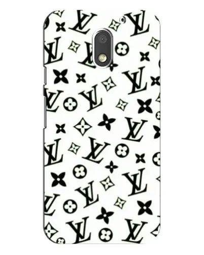 Чехол для Motorola MOTO E3 с картинкой «Монохромный хаос LV» Чехол для Motorola MOTO E3 с картинкой «Монохромный хаос LV»
