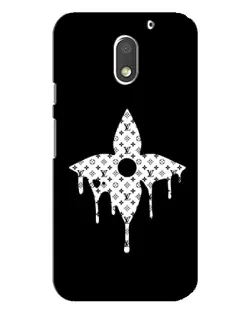 Чехол для Motorola MOTO E3 с картинкой «Цветочная монограмма»