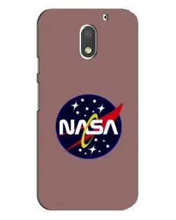 Чехол для Motorola MOTO E3 с картинкой «NASA — ретро космос»
