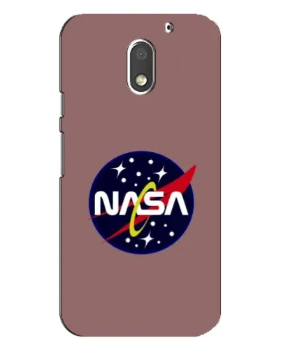Чехол для Motorola MOTO E3 с картинкой «NASA — ретро космос»