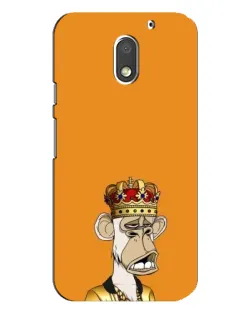 Чохол для Motorola MOTO E3 з картинкою «Золота мавпа Bored Ape»