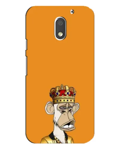 Чехол для Motorola MOTO E3 с картинкой «Золотая обезьяна Bored Ape» Чехол для Motorola MOTO E3 с картинкой «Золотая обезьяна Bored Ape»