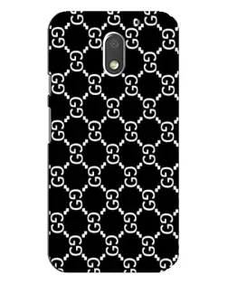 Чехол для Motorola MOTO E3 с картинкой «Gucci — сетчатый паттерн»