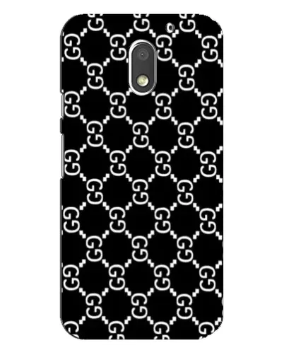 Чехол для Motorola MOTO E3 с картинкой «Gucci — сетчатый паттерн»