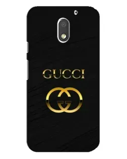 Чехол для Motorola MOTO E3 с картинкой «Золотой логотип Gucci» Чехол для Motorola MOTO E3 с картинкой «Золотой логотип Gucci»