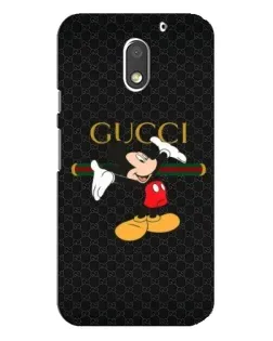 Чехол для Motorola MOTO E3 с картинкой «Микки Маус Gucci» Чехол для Motorola MOTO E3 с картинкой «Микки Маус Gucci»