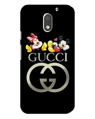 Чехол для Motorola MOTO E3 с картинкой «Gucci — герои Disney»