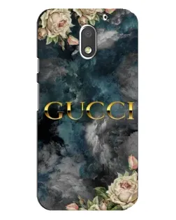 Чехол для Motorola MOTO E3 с картинкой «Абстрактные цветы Gucci» Чехол для Motorola MOTO E3 с картинкой «Абстрактные цветы Gucci»