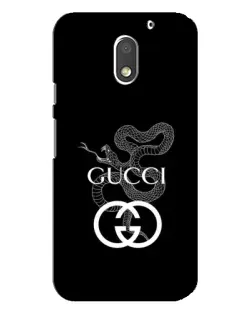 Чехол для Motorola MOTO E3 с картинкой «Gucci — серебряная змея» Чехол для Motorola MOTO E3 с картинкой «Gucci — серебряная змея»
