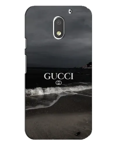 Чехол для Motorola MOTO E3 с картинкой «Gucci — морской прибой»