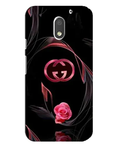 Чехол для Motorola MOTO E3 с картинкой «Gucci — неоновая роза»