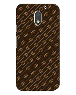 Чехол для Motorola MOTO E3 с картинкой «Gucci — золотые диагонали» Чехол для Motorola MOTO E3 с картинкой «Gucci — золотые диагонали»