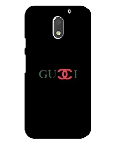 Чехол для Motorola MOTO E3 с картинкой «Gucci — красный градиент»