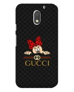 Чехол для Motorola MOTO E3 с картинкой «Минни Маус Gucci — черный» Чехол для Motorola MOTO E3 с картинкой «Минни Маус Gucci — черный»