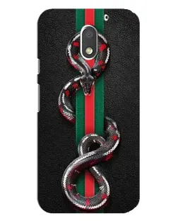 Чехол для Motorola MOTO E3 с картинкой «Gucci — змея на полосе» Чехол для Motorola MOTO E3 с картинкой «Gucci — змея на полосе»
